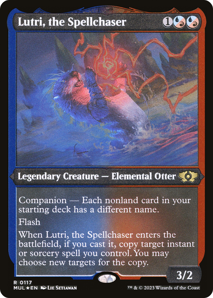 Lutri, the Spellchaser (Foil Etched) [Multiverse Legends] | Rook's Games and More