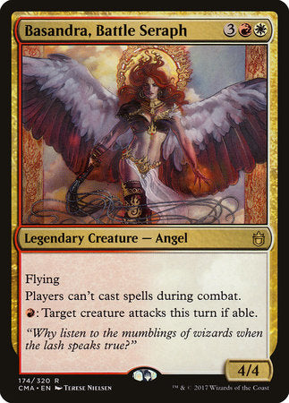 Basandra, Battle Seraph [Commander Anthology] | Rook's Games and More