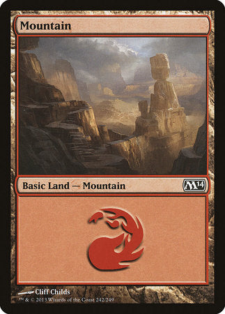 Mountain (242) [Magic 2014] | Rook's Games and More