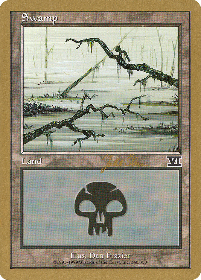 Swamp (js340b) (Jakub Slemr) [World Championship Decks 1999] | Rook's Games and More