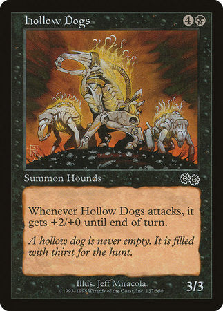 Hollow Dogs [Urza's Saga] | Rook's Games and More