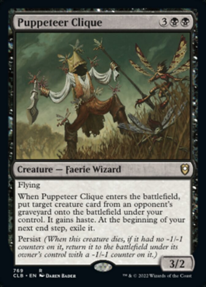 Puppeteer Clique [Commander Legends: Battle for Baldur's Gate] | Rook's Games and More