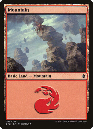 Mountain (269) [Battle for Zendikar] | Rook's Games and More