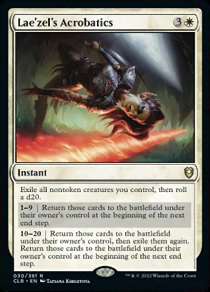Lae'zel's Acrobatics [Commander Legends: Battle for Baldur's Gate] | Rook's Games and More