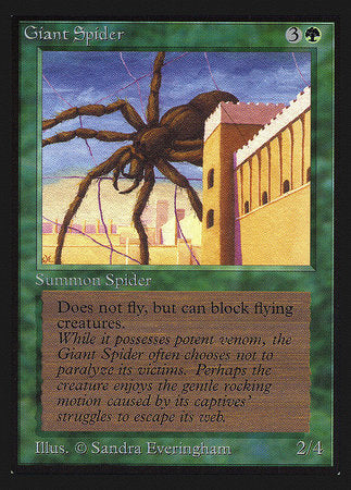 Giant Spider (IE) [Intl. Collectors’ Edition] | Rook's Games and More