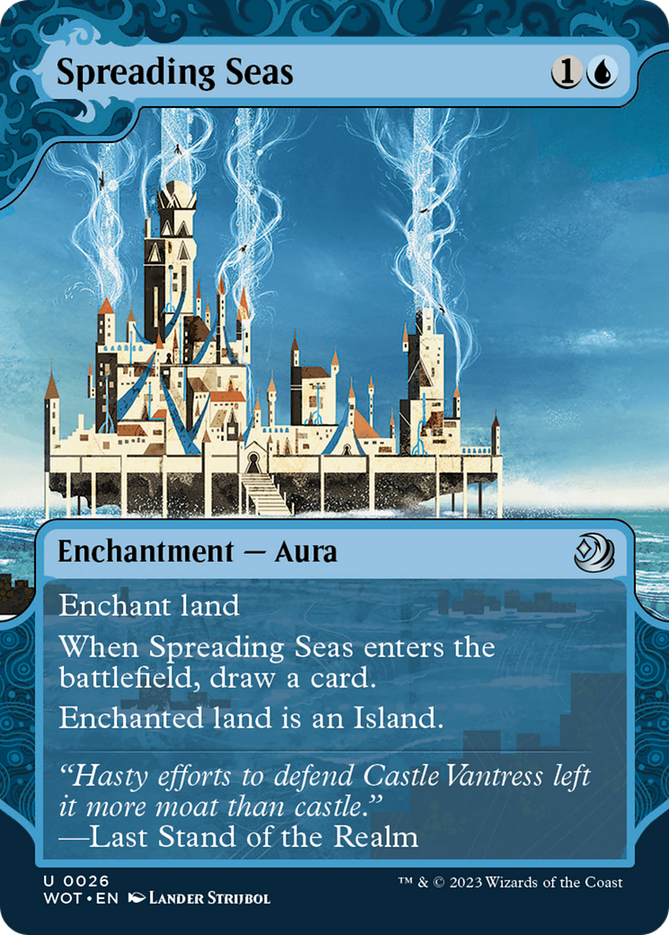 Spreading Seas [Wilds of Eldraine: Enchanting Tales] | Rook's Games and More