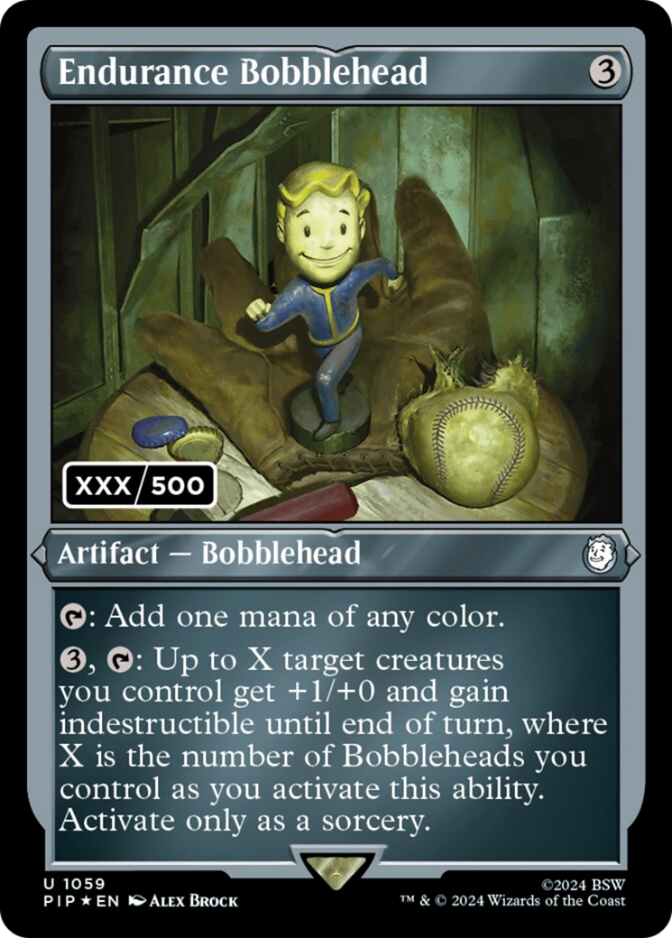 Endurance Bobblehead (Serialized) [Fallout] | Rook's Games and More