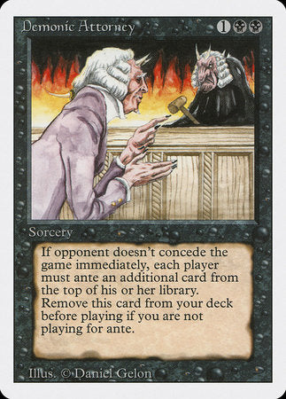 Demonic Attorney [Revised Edition] | Rook's Games and More