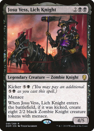 Josu Vess, Lich Knight [Dominaria] | Rook's Games and More