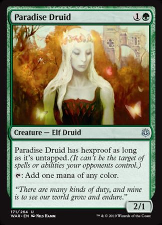 Paradise Druid [War of the Spark] | Rook's Games and More