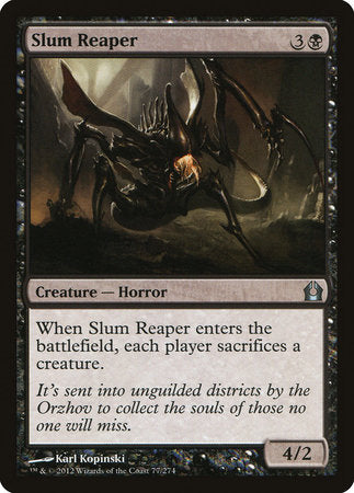 Slum Reaper [Return to Ravnica] | Rook's Games and More