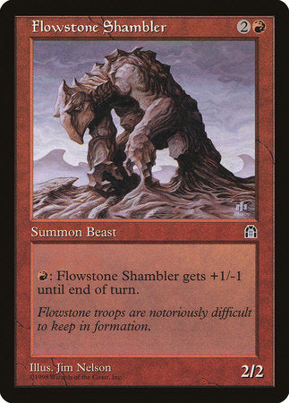 Flowstone Shambler [Stronghold] | Rook's Games and More