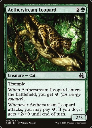 Aetherstream Leopard [Aether Revolt] | Rook's Games and More