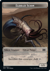 Boar // Eldrazi Scion Double-sided Token [Double Masters 2022 Tokens] | Rook's Games and More