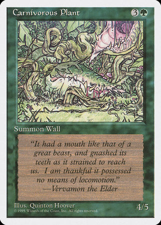 Carnivorous Plant [Fourth Edition] | Rook's Games and More