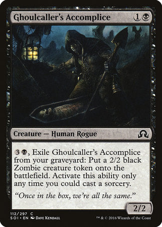 Ghoulcaller's Accomplice [Shadows over Innistrad] | Rook's Games and More