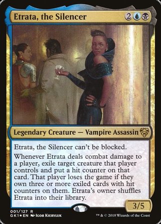 Etrata, the Silencer [GRN Guild Kit] | Rook's Games and More