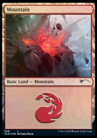 Mountain (Smashing) (569) [Secret Lair Drop Promos] | Rook's Games and More
