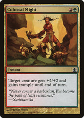 Colossal Might [Commander 2011]