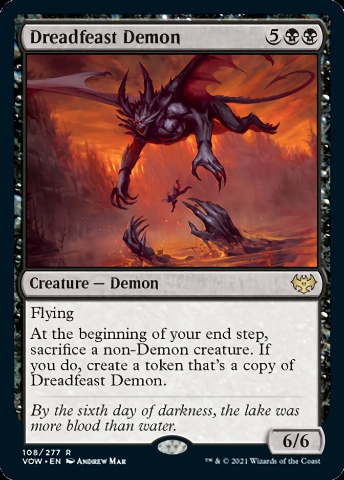 Dreadfeast Demon [Innistrad: Crimson Vow] | Rook's Games and More