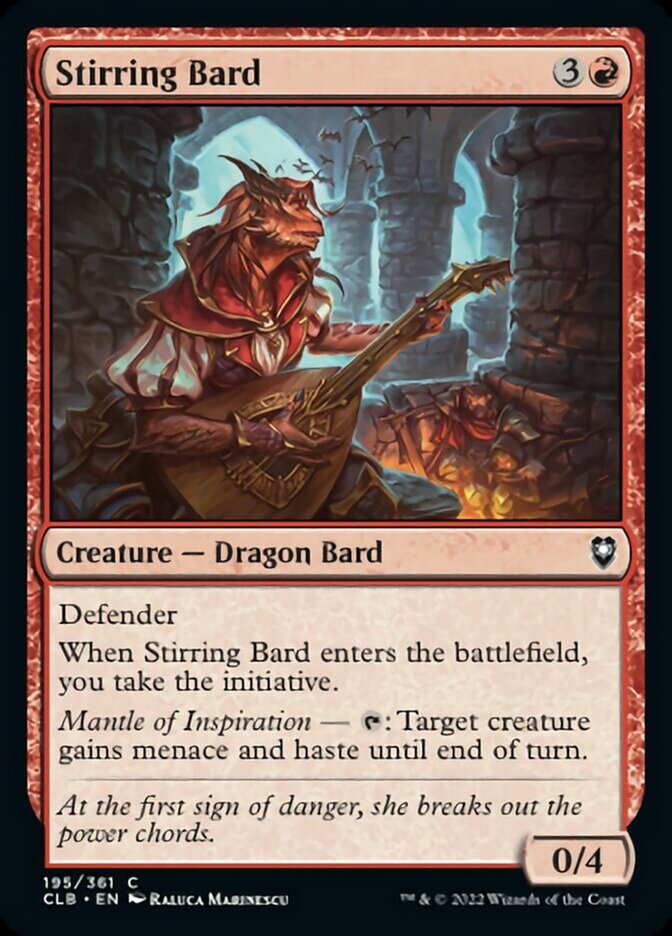 Stirring Bard [Commander Legends: Battle for Baldur's Gate] | Rook's Games and More
