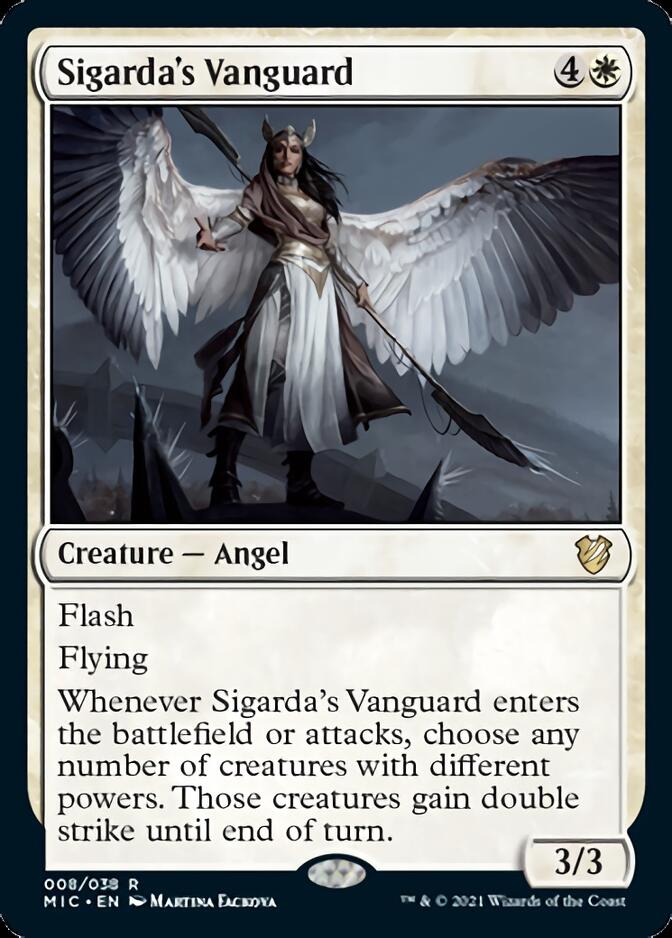 Sigarda's Vanguard [Innistrad: Midnight Hunt Commander] | Rook's Games and More