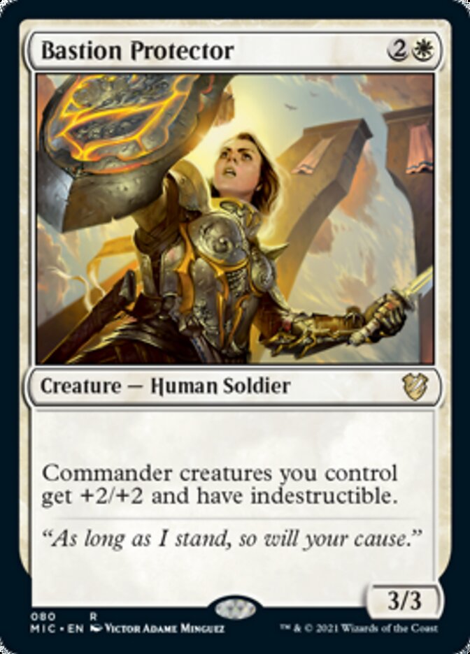 Bastion Protector [Innistrad: Midnight Hunt Commander] | Rook's Games and More