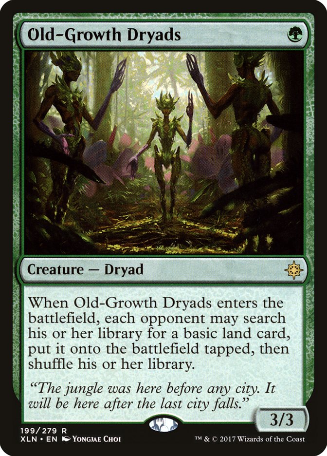 Old-Growth Dryads [Ixalan] | Rook's Games and More