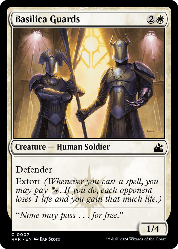 Basilica Guards [Ravnica Remastered] | Rook's Games and More