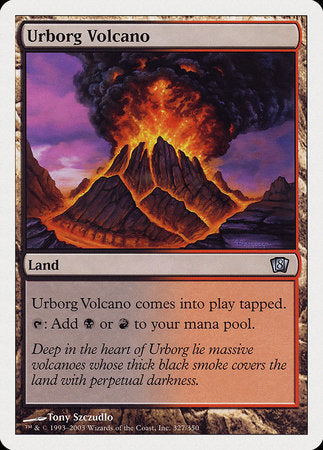 Urborg Volcano [Eighth Edition] | Rook's Games and More