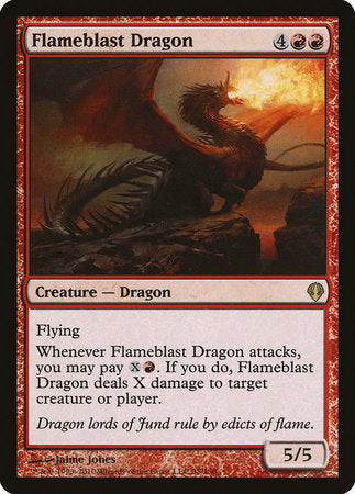 Flameblast Dragon [Archenemy] | Rook's Games and More