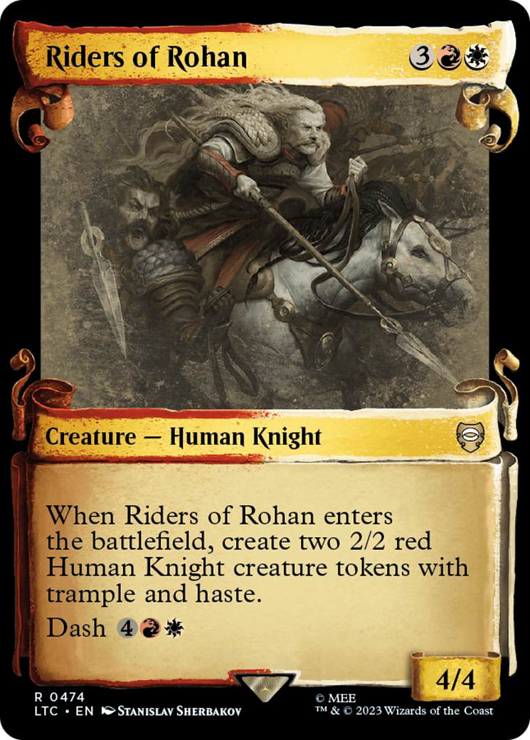 Riders of Rohan [The Lord of the Rings: Tales of Middle-Earth Commander Showcase Scrolls] | Rook's Games and More