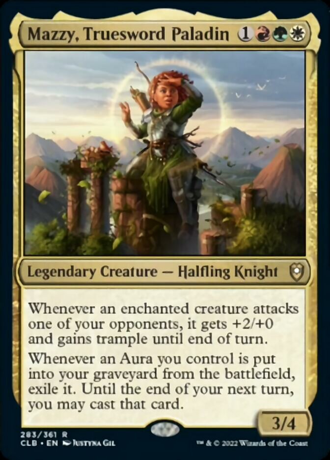 Mazzy, Truesword Paladin [Commander Legends: Battle for Baldur's Gate] | Rook's Games and More