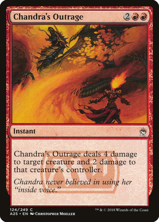 Chandra's Outrage [Masters 25] | Rook's Games and More