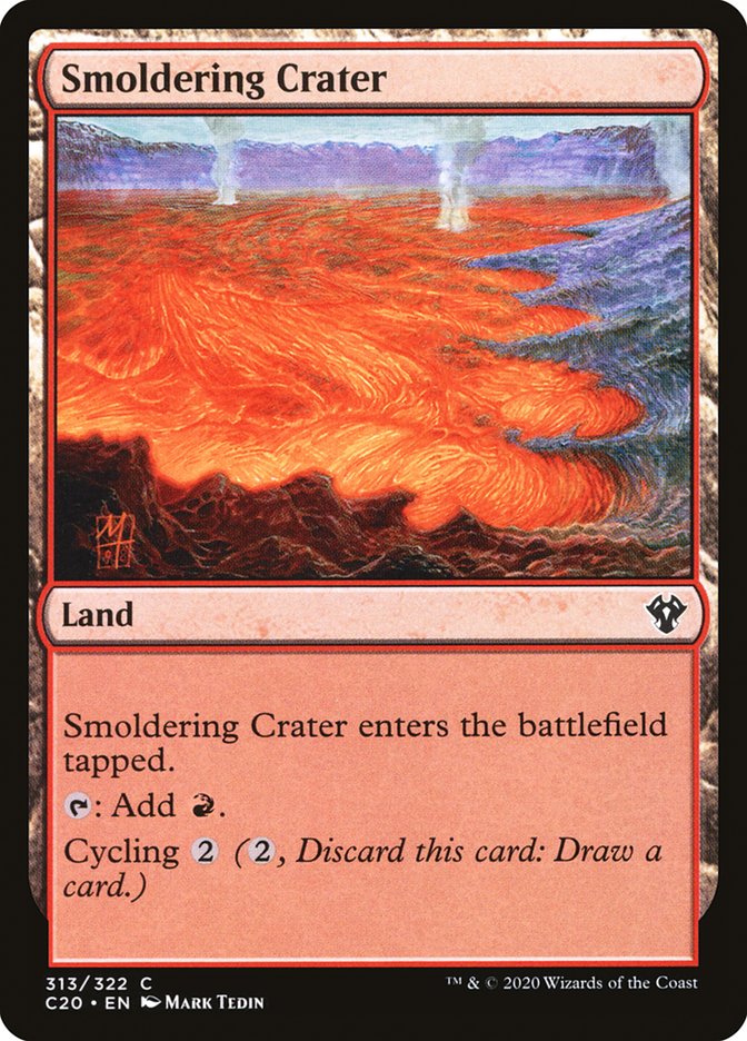 Smoldering Crater [Commander 2020] | Rook's Games and More