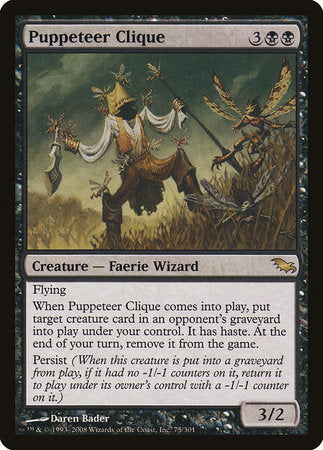 Puppeteer Clique [Shadowmoor] | Rook's Games and More