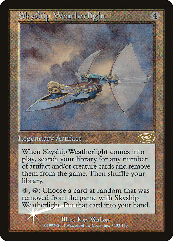 Skyship Weatherlight (Kev Walker) [Planeshift] | Rook's Games and More