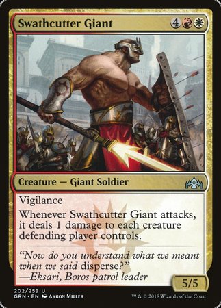 Swathcutter Giant [Guilds of Ravnica] | Rook's Games and More