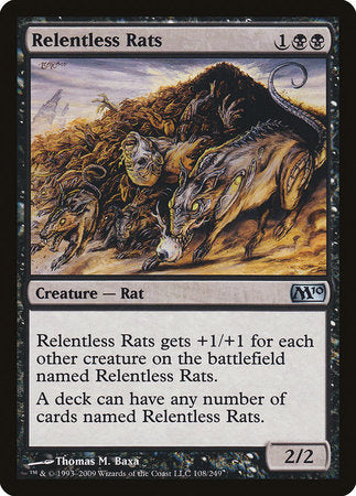 Relentless Rats [Magic 2010] | Rook's Games and More