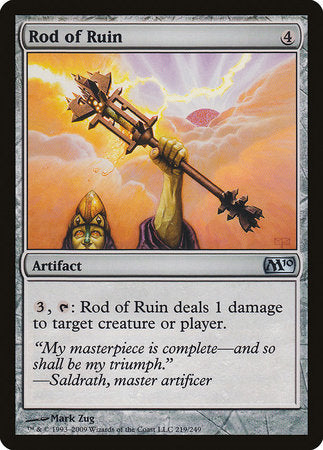 Rod of Ruin [Magic 2010] | Rook's Games and More