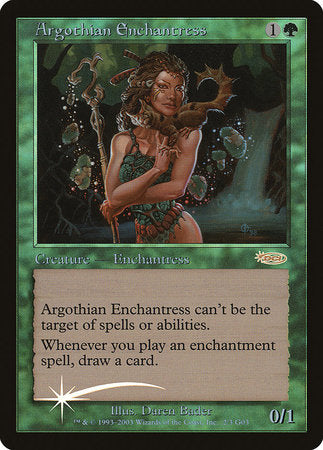 Argothian Enchantress [Judge Gift Cards 2003] | Rook's Games and More