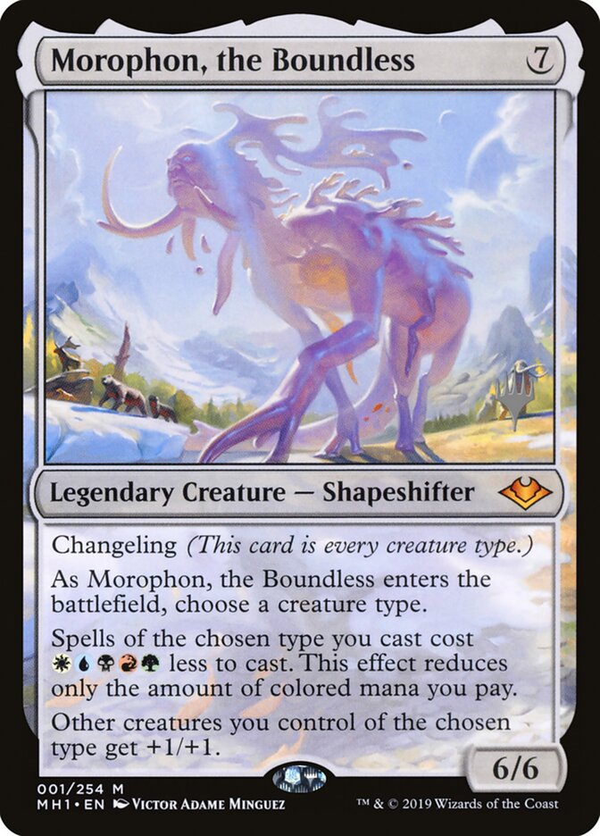 Morophon, the Boundless (Promo Pack) [Modern Horizons Promos] | Rook's Games and More