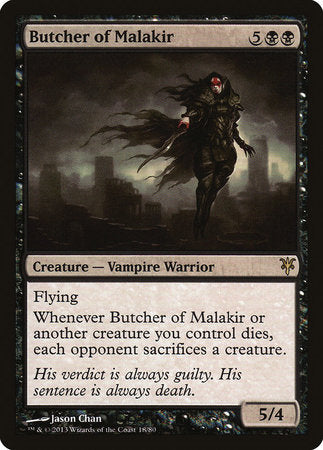 Butcher of Malakir [Duel Decks: Sorin vs. Tibalt] | Rook's Games and More