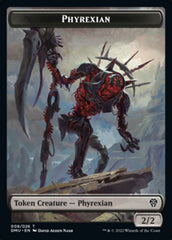 Phyrexian // Zombie Double-sided Token [Dominaria United Tokens] | Rook's Games and More