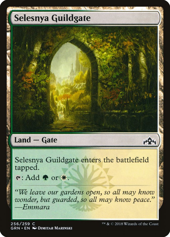 Selesnya Guildgate (256/259) [Guilds of Ravnica] | Rook's Games and More