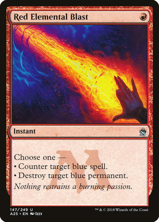 Red Elemental Blast [Masters 25] | Rook's Games and More