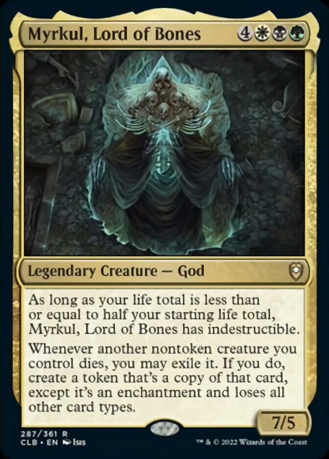 Myrkul, Lord of Bones [Commander Legends: Battle for Baldur's Gate] | Rook's Games and More