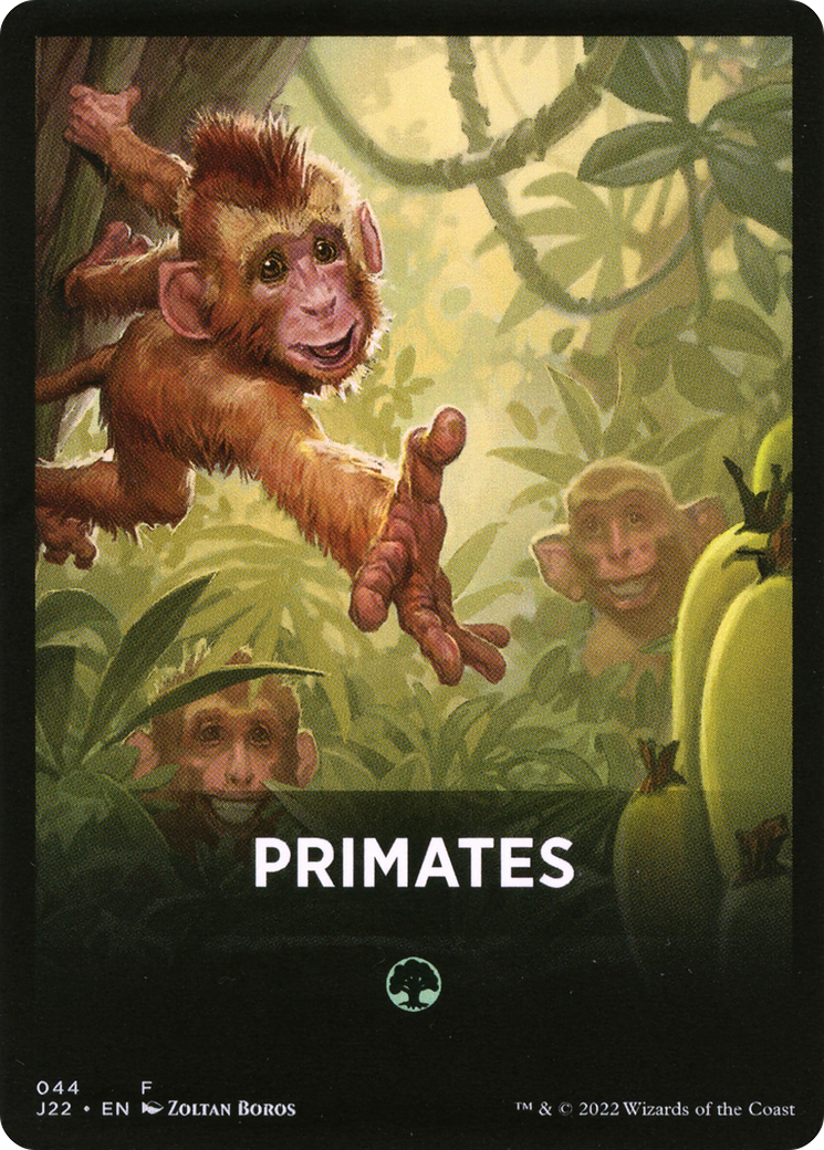 Primates Theme Card [Jumpstart 2022 Front Cards] | Rook's Games and More
