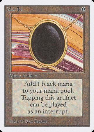 Mox Jet [Unlimited Edition] | Rook's Games and More