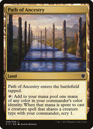 Path of Ancestry [Commander 2017] | Rook's Games and More